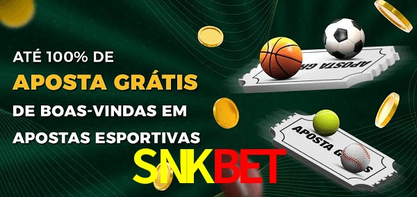 SNKBET Ate 100% de Aposta Gratis