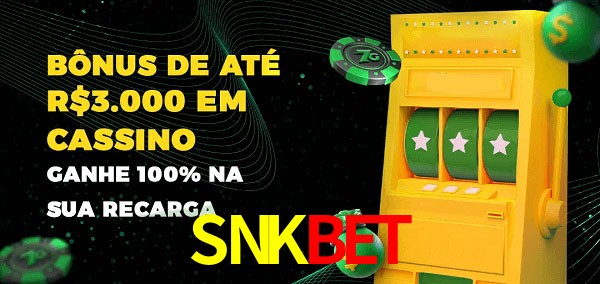 SNKBET melhor bônus de depósito